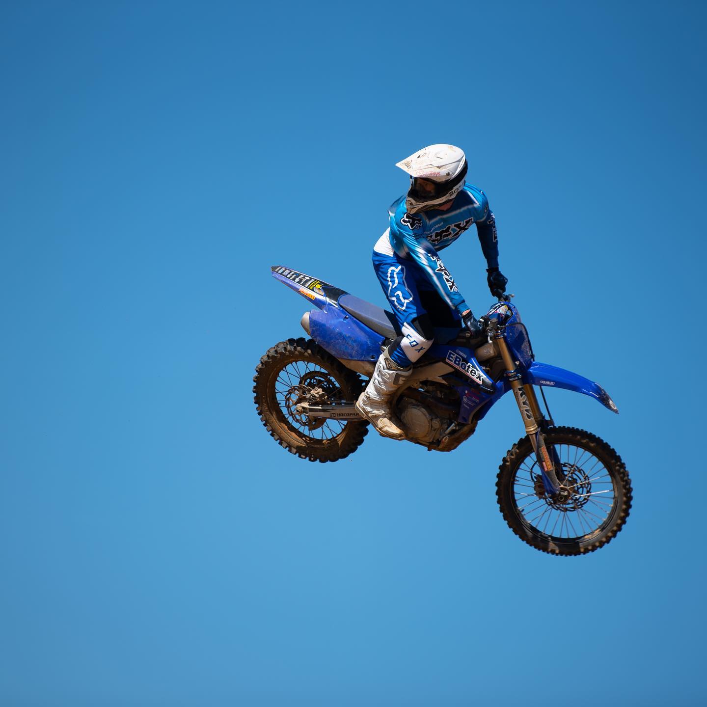dirt bikes display